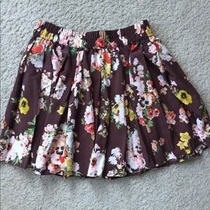 Floral skirt